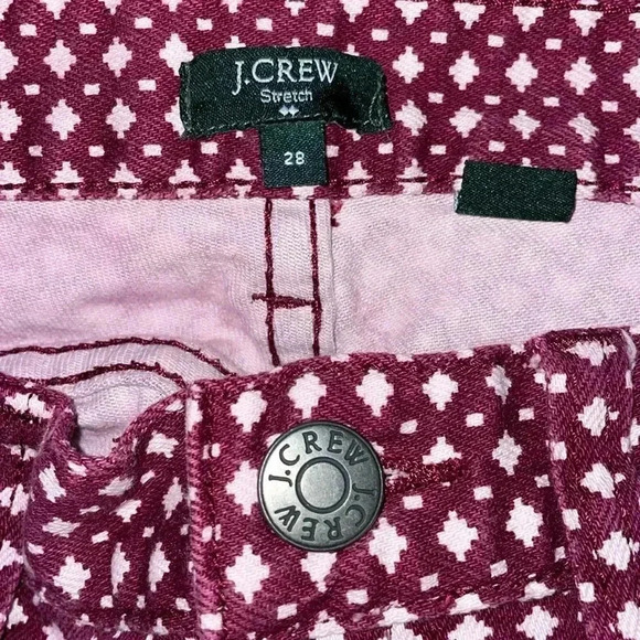 JCrew Burgundy Pants- 28 - Picture 4 of 6